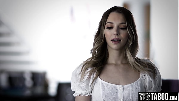 Cunning mature stud manipulates and rails his petite teen GF hard