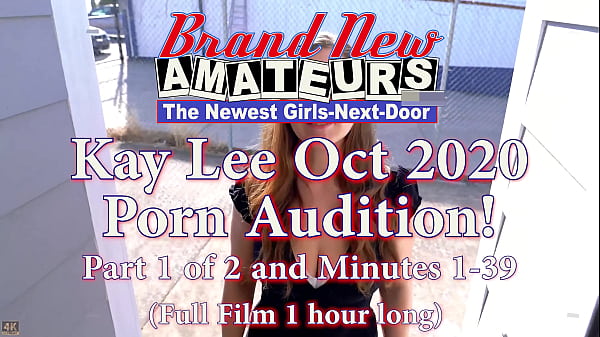 Cute Brunette Kay Lee Rubs Her Pussy And Gets Finfered Before Giving A BJ!