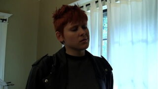 Ginger Butch Georgia Jones Fingers And Fucks Lily Cade With Thick Strap-On