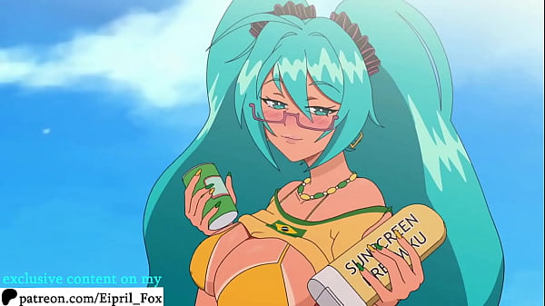 Hot Brazilian Miku want to get Creampie on a Beach – Hatsune Miku Hentai 4K