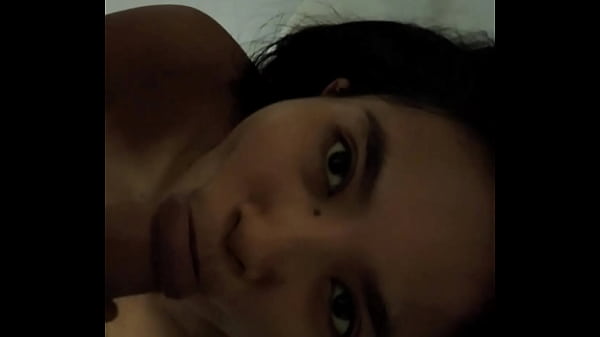 My Indonesian wife swallows my cum for the first time and laughs because she bit my cock
