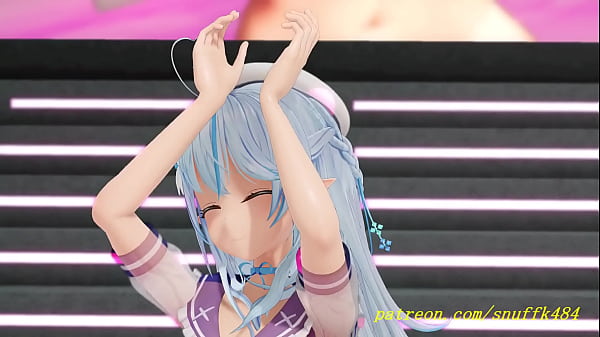 noVR mmd Lamy dance 3d hololive