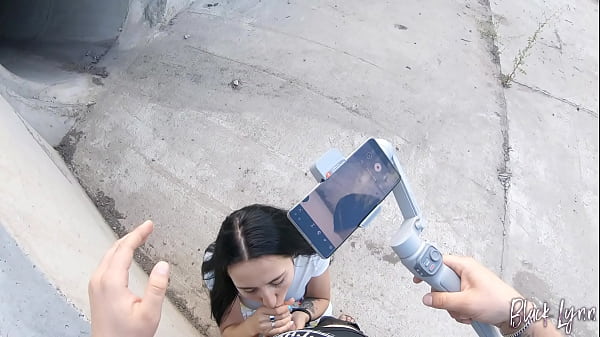 She Asked Me to Film Her Blowjob Skills