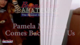 Skinny Big Titted Pamela Morrison Gypsy Pokes Her Pussy And Gives A Wet BJ!