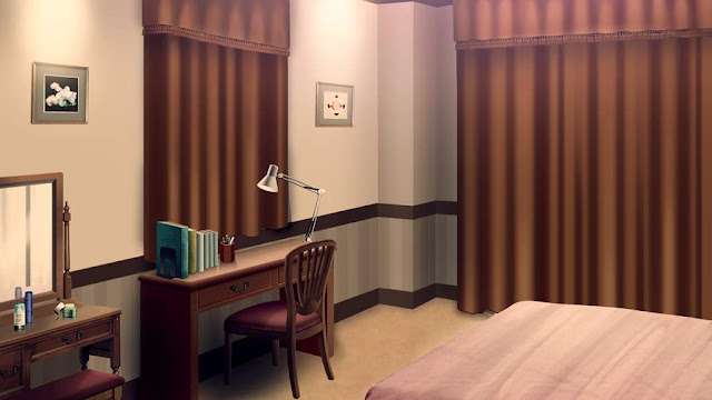 Worn Couple Bedroom (Anime Background)