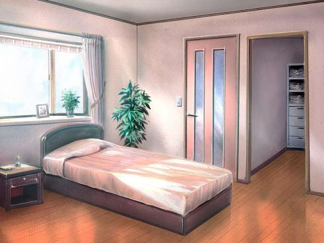 Extraordinary Bed room (Anime Background)