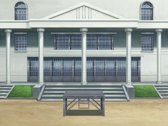 Minute Scenario at the entrance of the College (Anime Landscape)