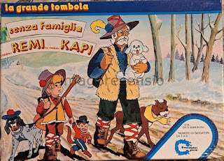 La grande tombola senza famiglia chibikko Remi to meiken Kapi – Mondadori Giochi (1979)