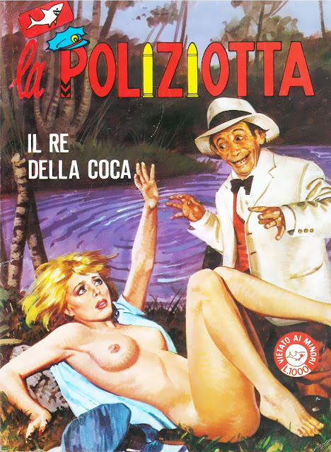 I MITICI FUMETTI: LA POLIZIOTTA in…IL RE DELLA COCA (Episodio n. 56)