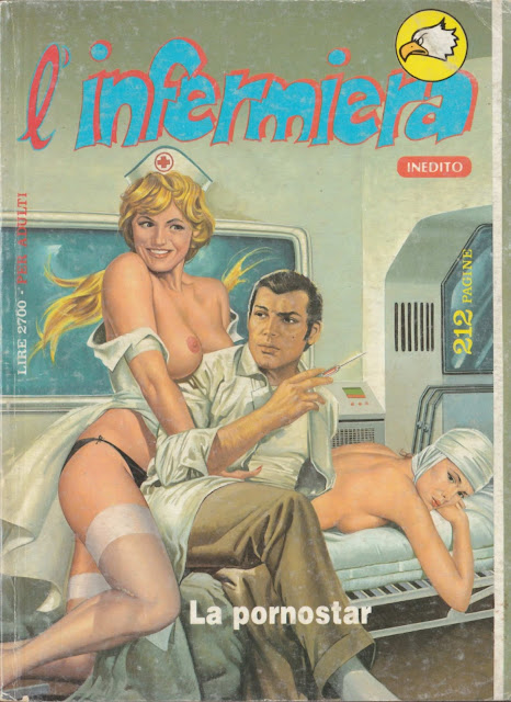 I MITICI FUMETTI: L’INFERMIERA in…LA PORNOSTAR