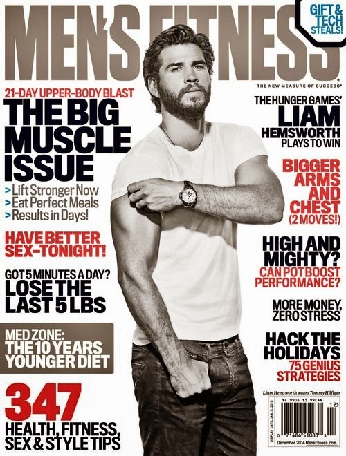 Liam Hemsworth (con barba) per Males’s Successfully being