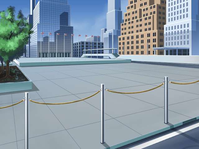 Metropolis Headquarters Flags (Anime Panorama)