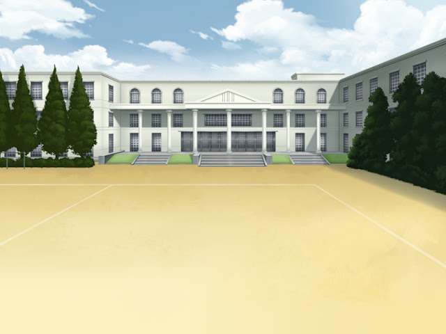 College Sand Sport Field (Anime Landscape)