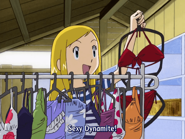 Digimon Frontier: Zoe’s Third Swimsuit (Shocking Horny Dynamite)