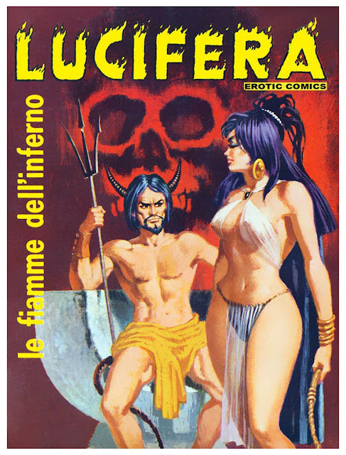 I MITICI FUMETTI: LUCIFERA in….LE FIAMME DELL’INFERNO