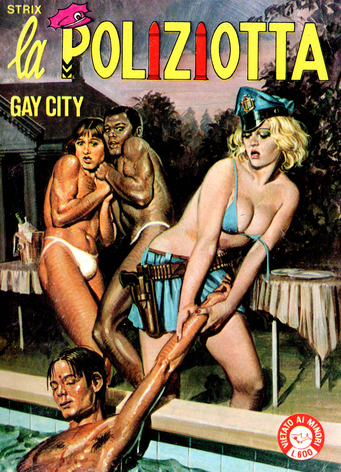 I MITICI FUMETTI: LA POLIZIOTTA IN….GAY CITY (Episodio n.9)