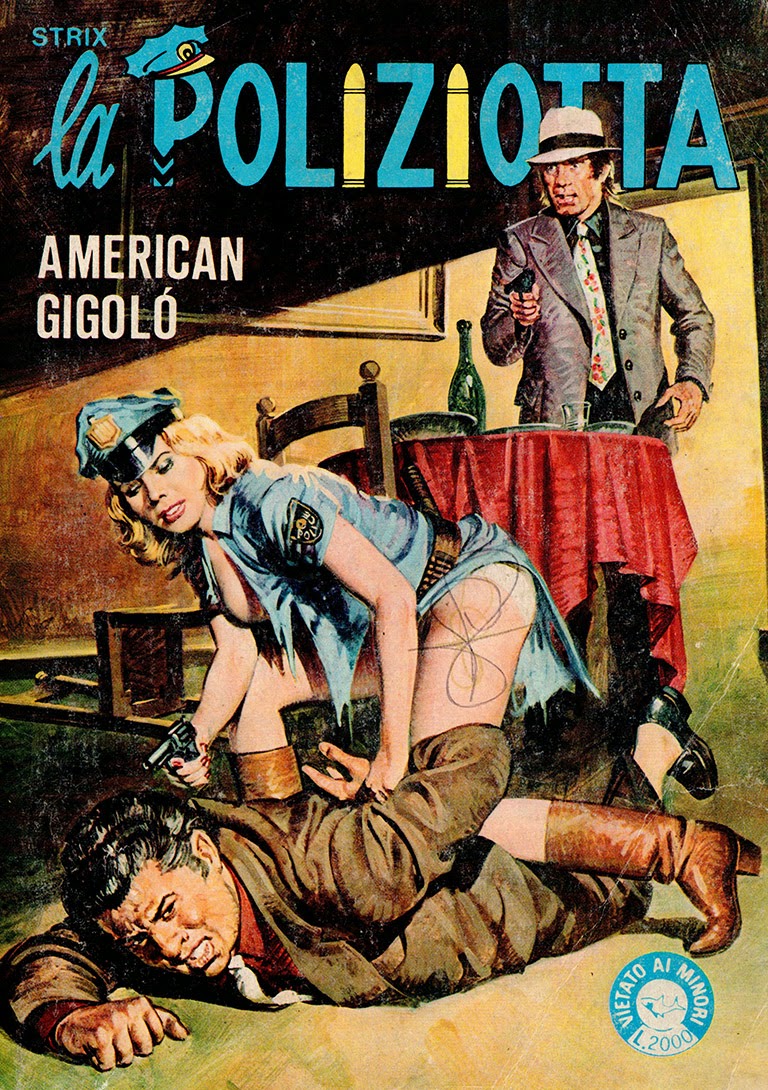 I MITICI FUMETTI: LA POLIZIOTTA in…AMERICAN GIGOLO’ (Episodio Speciale)