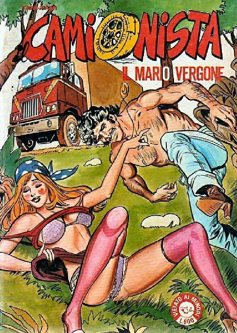 I MITICI FUMETTI: IL CAMIONISTA IN….IL MARIO IL VERGONE (EPISODIO UNO)