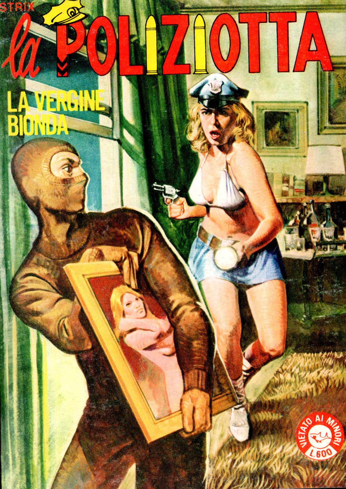 I MITICI FUMETTI: LA POLIZIOTTA IN…LA VERGINE BIONDA (Episodio n.14)