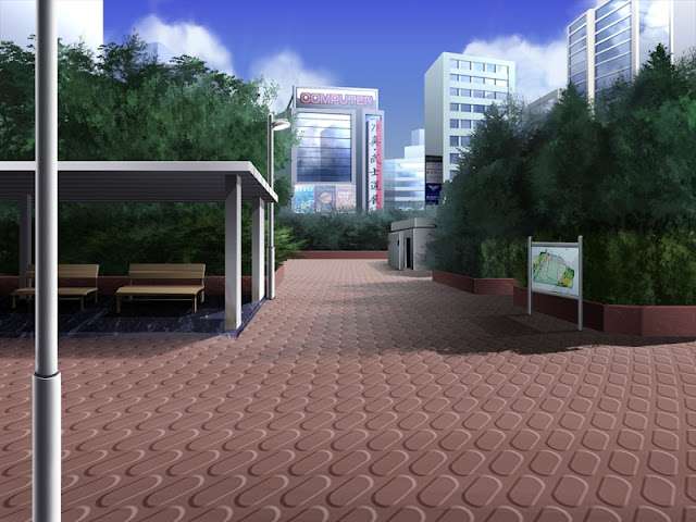 Jap City Park (Anime Panorama) (Day & Night)