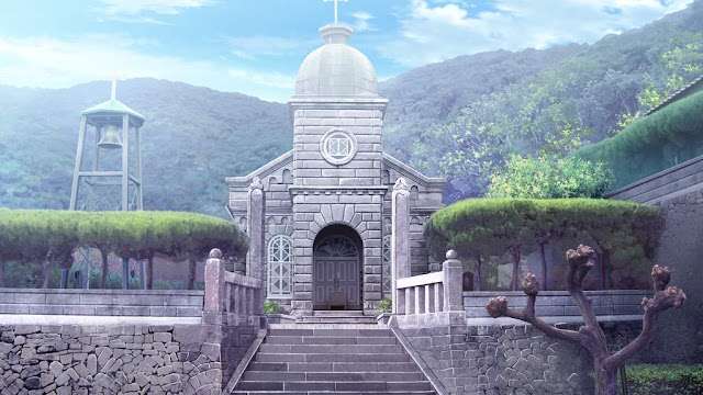 Astounding Church (Anime Panorama) (Day & Night time)