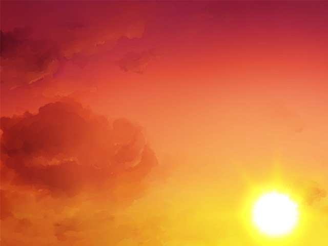 Summer season Sky (Anime Landscape)
