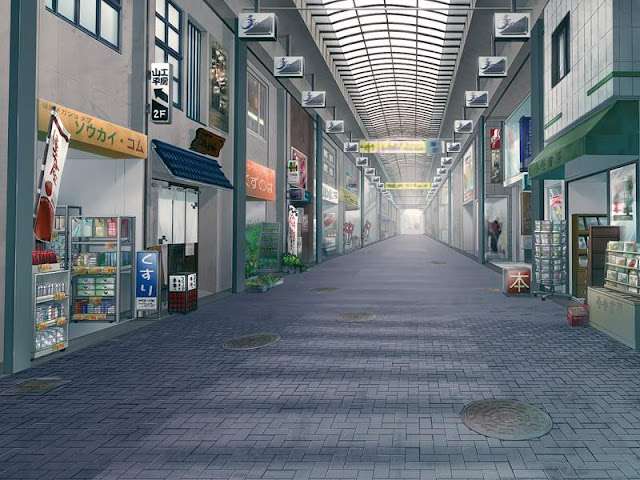 Store Indoor Avenue (Anime Panorama)