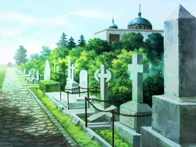 Outdated faculty Cemetery (Anime Background)