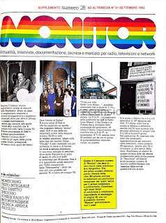 “Show screen – Attualità, interviste, documentazione, tecnica e mercato per radio, televisioni network” – settembre 1982/marzo 1983 supplemento advert Altrimedia – Ascolti tv delle emittenti private