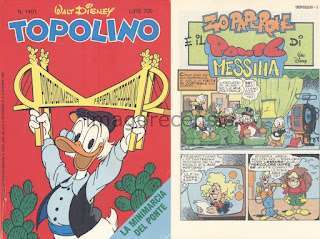 “Zio Paperone e il ponte di Messina” + articolo “Il ponte di Messina? Ci pensa Paperone!”, di Franco Fossati – Topolino n° 1401 del 3 ottobre 1982
