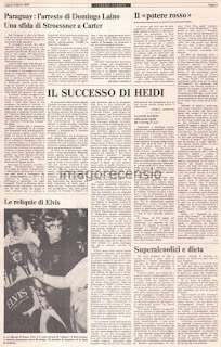 “Il successo di Heidi”, di Guido L. Luzzato – “Libera Stampa” 8 agosto 1978 e l’annuncio di “Goldrake U” su “La Repubblica” 8 agosto 2023