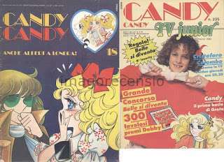 Pubblicità del merchandising di Sweet Sweet dalle pagine del giornalino di “Sweet Sweet” dal 1981 al 1985 (non sequenza completa) – Seconda parte
