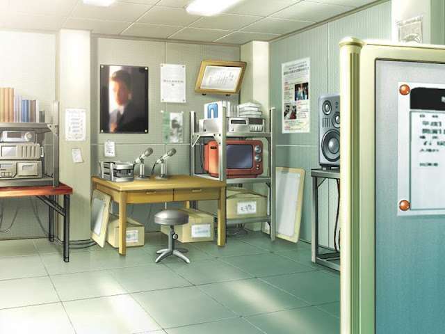 Dwelling Radio Room (Anime Background)