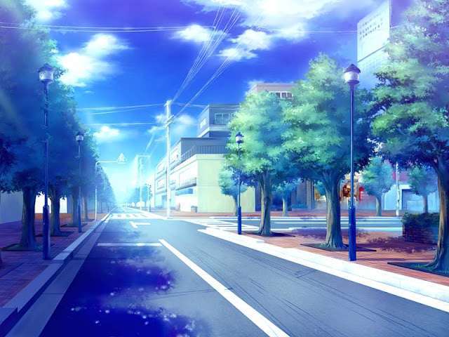 Good Metropolis Street (Anime Panorama)
