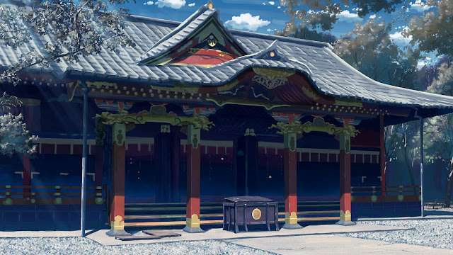 Traditional Temple (Anime Panorama)