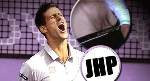 Le porn-pose di Novak Djokovic!