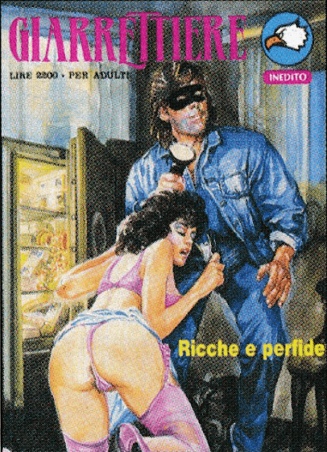 l MITICI FUMETTI: GIARRETTIERE in…RICCHE E PERFIDE –  LA VENERE DEL MATTARELLO  (Albo n.5)