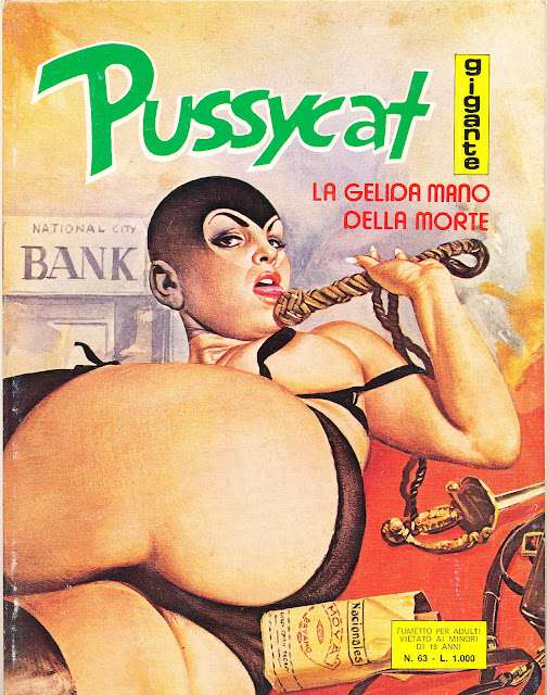 I MITICI FUMETTI: PUSSYCAT in…LA GELIDA MANO DELLA MORTE (Episodio n.  63)