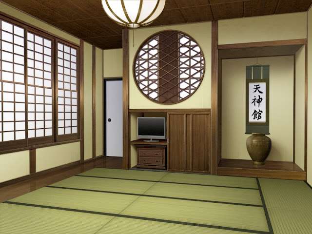 Jap Residing Room (Anime Background)
