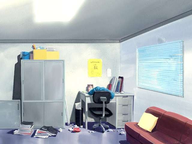 Uncommon Place of job (Anime Background)