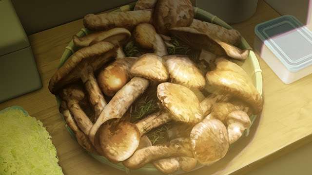 Savory Mushrooms (Anime Background)