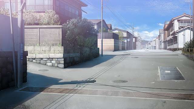 Giant Road (Anime Background)