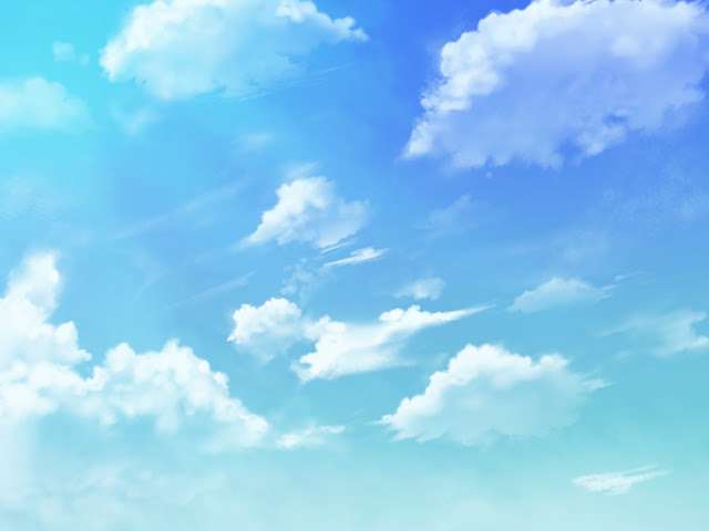 Fading Clouds (Anime Background)