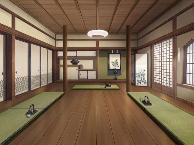 Tea Ritual Room (Anime Background)