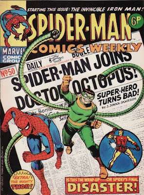 January twenty sixth 1974 – Marvel UK, 50 years ago this week.