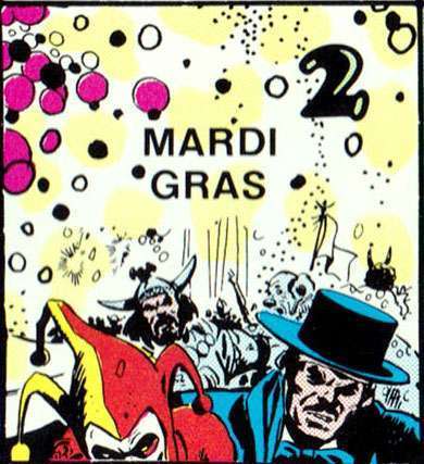 Nowadays in Comics History, Mardi Gras: Chuffed Mardi Gras!