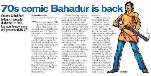 Bahadur is again