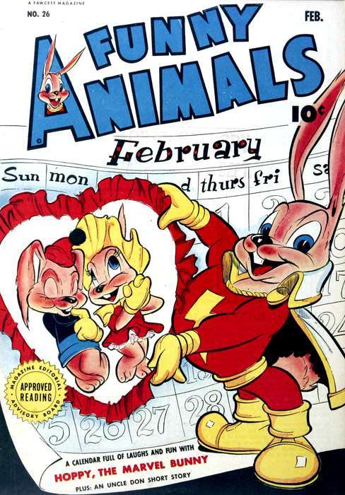 The February 1945 2024 Calendar for Prankish Little Bunnies