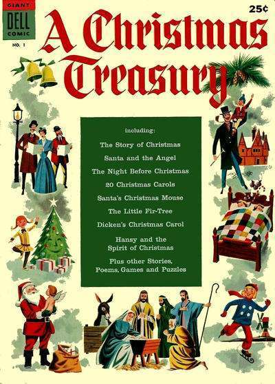 A Christmas Treasury Dell, 1954 Sequence
