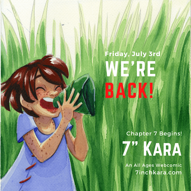 The Wait is Over!  7″ Kara Returns from Hiatus!